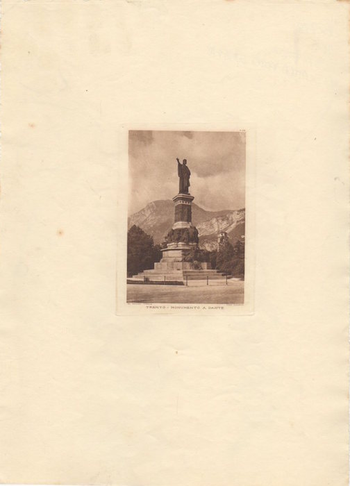 Trento - Monumento a Dante.