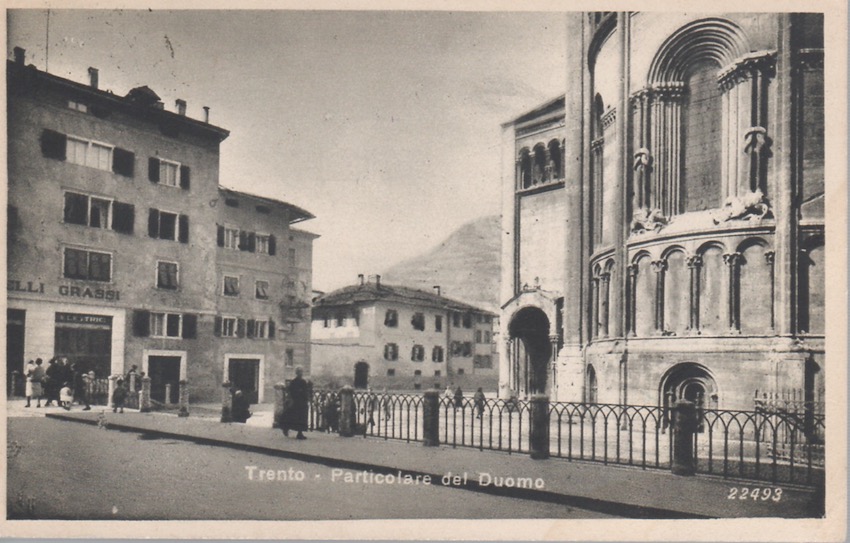 Trento - Particolare del Duomo.