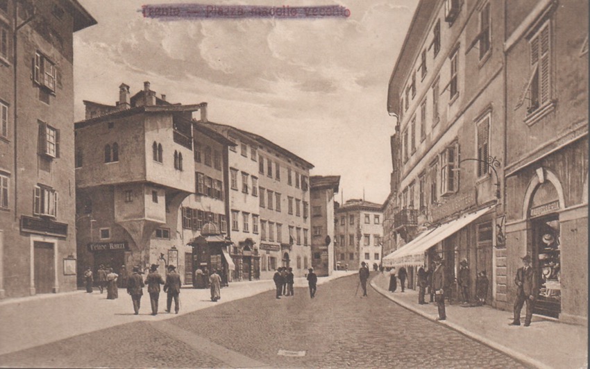 Trento - Piazza Macello Vecchio.