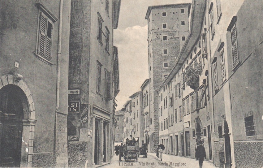 Trento - Via St. Maria Maggiore.