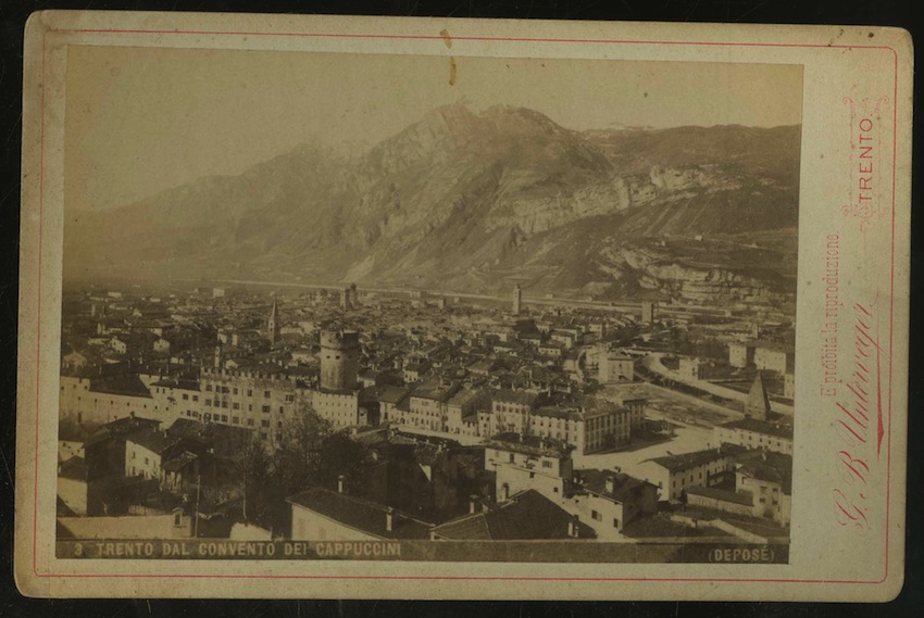 Trento dal Convento dei Cappuccini.