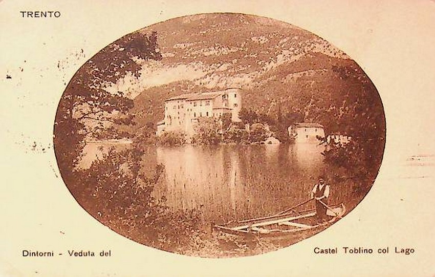 Trento, Dintorni del Castel Toblino col Lago.