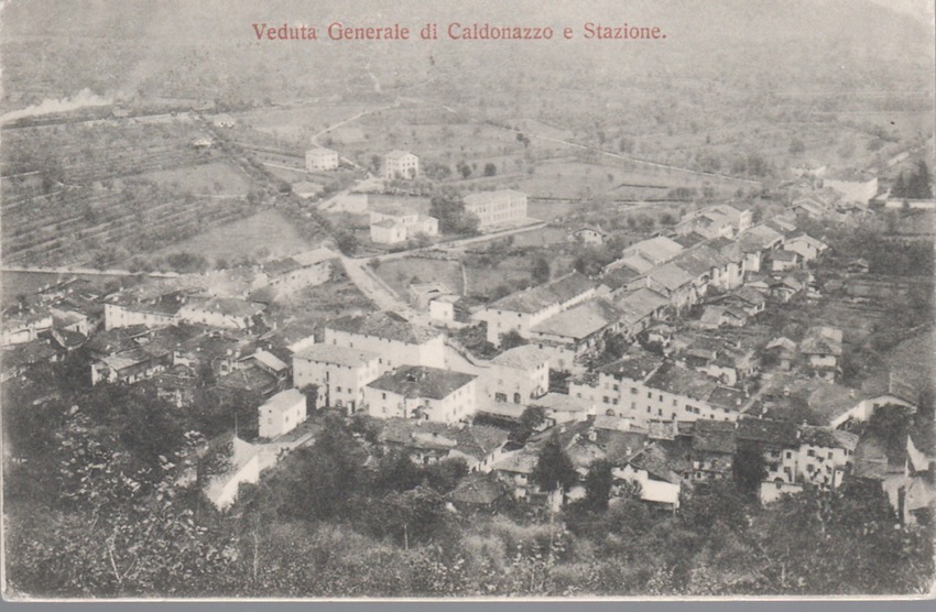 Veduta generale di Caldonazzo e Stazione.