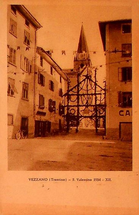Vezzano (Trentino) - S. Valentino 1934 - XII.