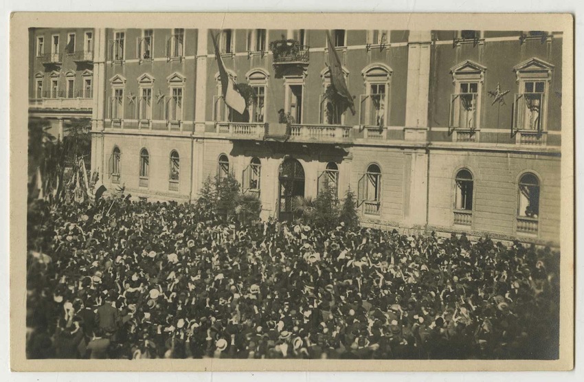 Visita dei sovrani Savoia a Trento.