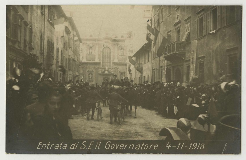 Visita del governatore a Trento.