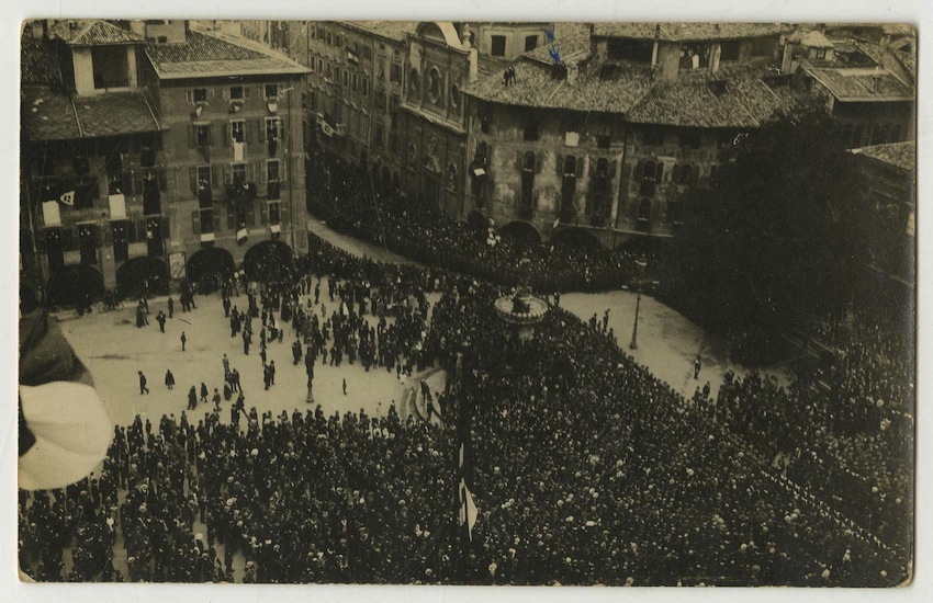 Visita del re Vittorio Emanuele III a Trento.