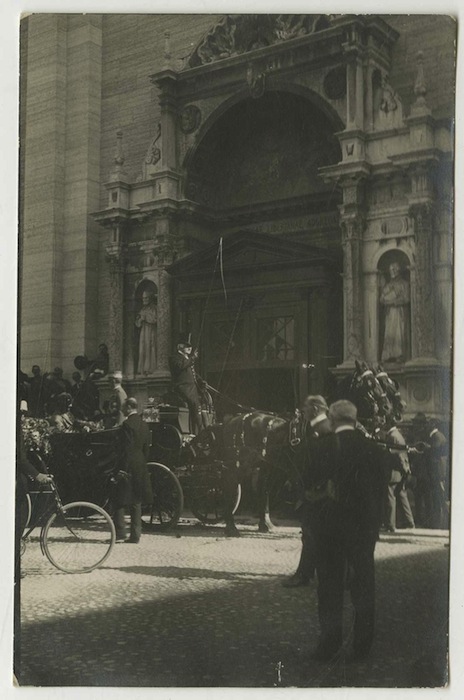 Visita del re Vittorio Emanuele III a Trento.