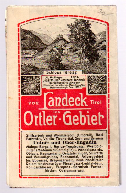 Von Landeck Tirol ins Ortler Gebiet.