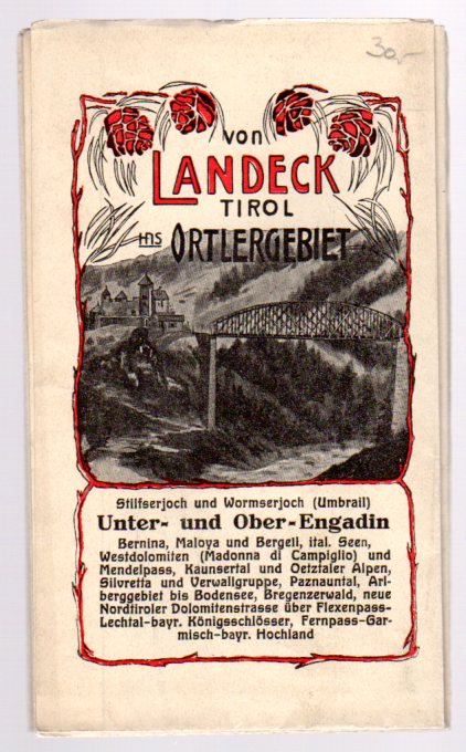 Von Landeck Tirol ins Ortler Gebiet.