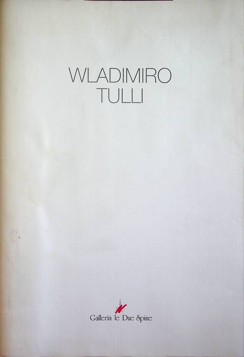 Wladimiro Tulli: si tratta proprio di coriandoli: settembre 1997.