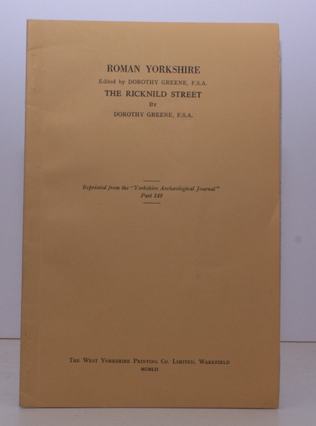 Roman Yorkshire. The Ricknild Street [The Route across Brinsworth Common, …