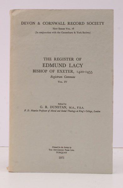 The Register of Edmund Lacy, Bishop of Exeter, 1420-1455. Registrum …