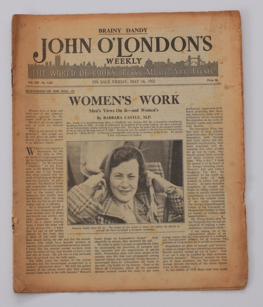 ['The Land made to Yield', review of John Middleton Murry's …