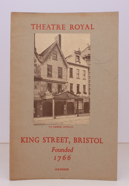 Theatre Royal, King Street, Bristol. Founded 1766. BRIGHT, CLEAN COPY
