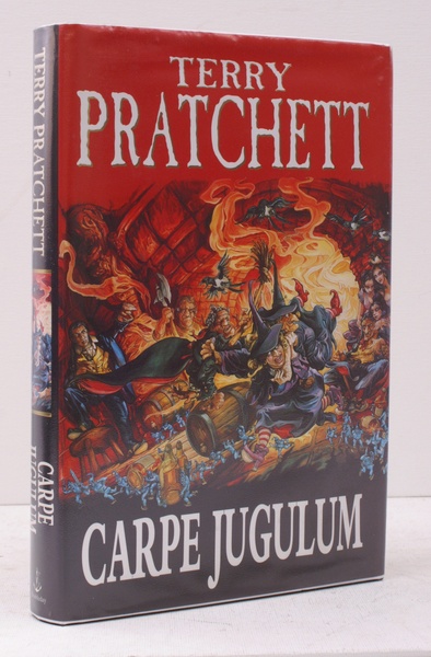 Carpe Jugulum. [A Discworld novel]. NEAR FINE COPY IN UNCLIPPED …