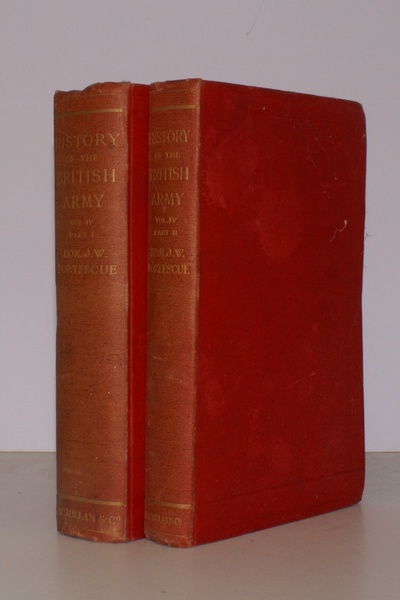 A History of the British Army. Vol. IV: 1789-1801. [Parts …