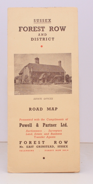 Forest Row and District. Road Map. Presented with the Compliments …