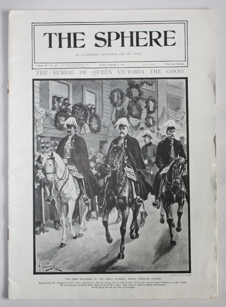 'The Burial of Queen Victoria the Good' [in] The Sphere. …