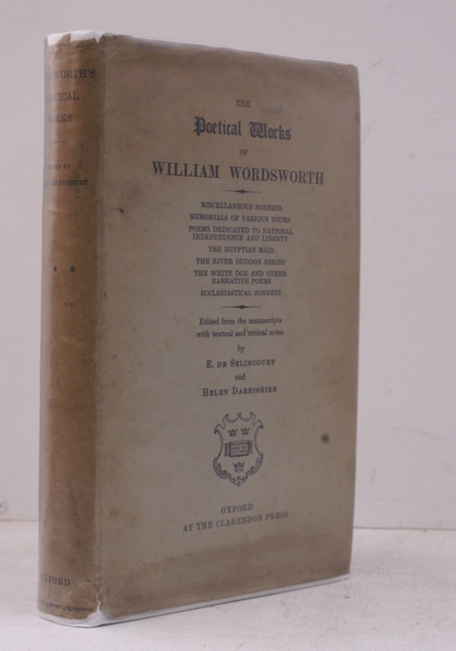 The Poetical Works of William Wordsworth. [Volume III. . Edited …