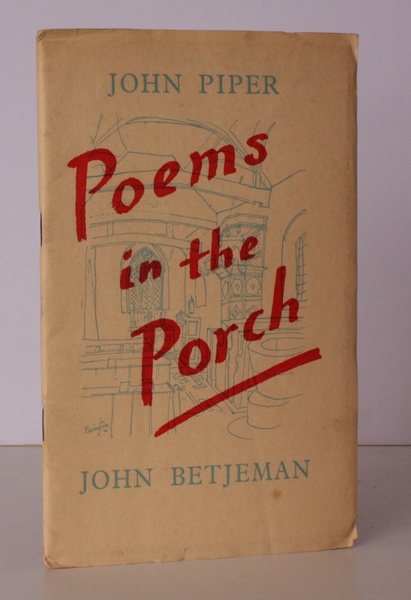 Poems in the Porch. [Illustrated by John Piper]. NEAR FINE …