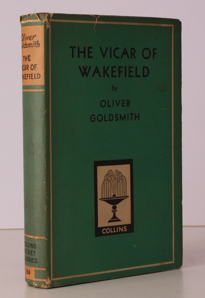 The Vicar of Wakefield. [Collins Library of Classics]. BRIGHT COPY …