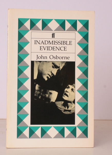 Inadmissible Evidence. [First Paperback Edition]. NEAR FINE COPY