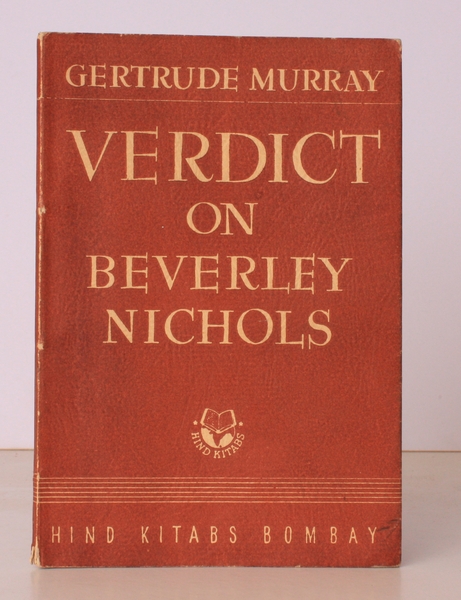 Verdict on Beverley Nichols. A RARE SURVIVAL