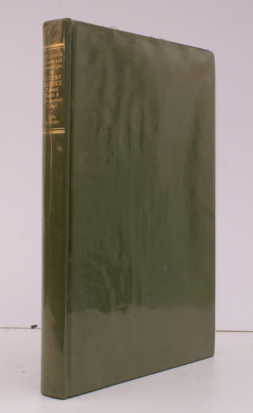 Catalogue of Books and Manuscripts by Rupert Brooke, Edward Marsh …