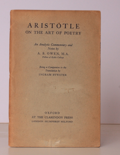 Aristotle on the Art of Poetry. An Analytic Commentary and …