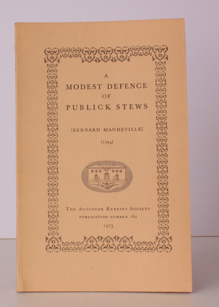 A Modest Defence of Publick Stews (1724). Introduction by Richard …