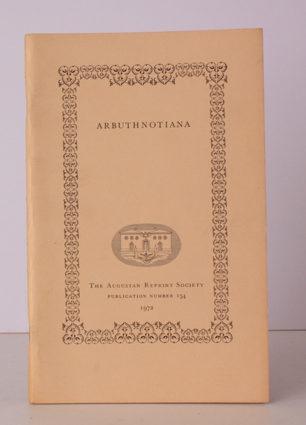 Arbuthnotiana. The Story of the St. Alb-ns Ghost (1712). A …