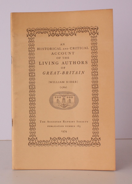 An Historical and Critical Account of the Lives and Writings …