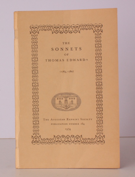 The Sonnets of Thomas Edwards (1765, 1780). Introduction by Dennis …