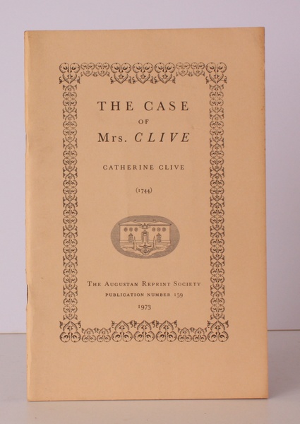 The Case of Mrs. Clive (1744). Clive (1744). Introduction by …