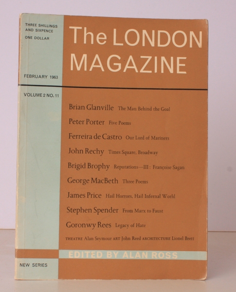 Three Poems [in] London Magazine. February 1963. Vol. 2 No. …