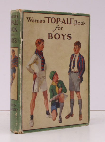 Warne's 'Top-All' Book for Boys. Edited by John England.