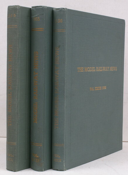 Model Railway News. Volumes XXX (1954), XXXI (1955), XXXII (1956). …