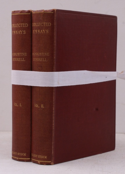 Collected Essays. [Second Edition].