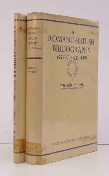 A Romano-British Bibliography (55 BC - AD 449). IN UNCLIPPED …