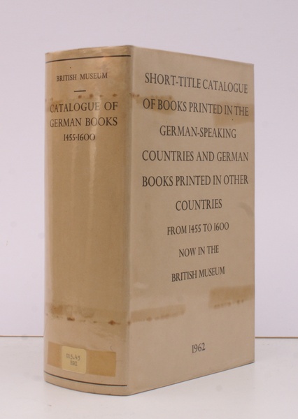 Short-Title Catalogue of Books Printed in the German-Speaking Countries and …