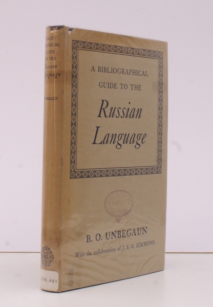 A Bibliographical Guide to the Russian Language. With the Collaboration …