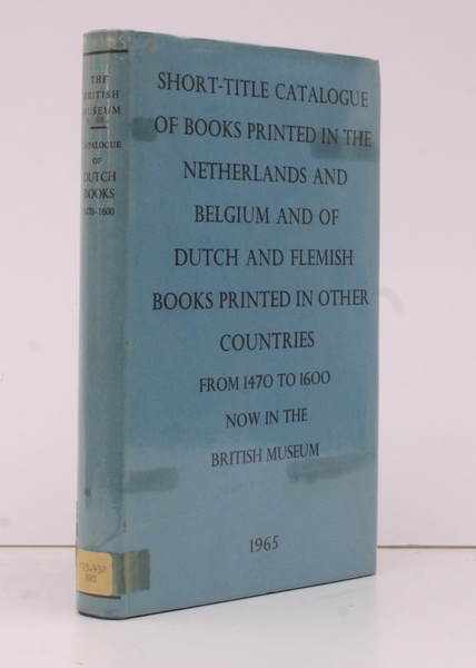 Short-Title Catalogue of Books Printed in the Netherlands and Belgium …