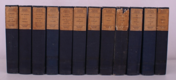 [The Centenary Edition of the Works of Francis Parkman]. THE …