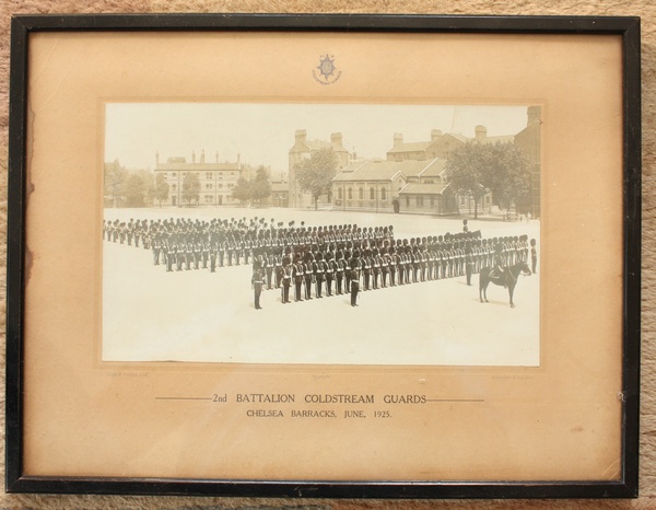 2nd Battalion Coldstream Guards on Parade at Chelsea Barracks 1925. …