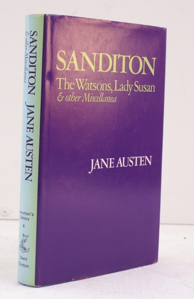 Sanditon, The Watsons, Lady Susan and other Miscellanea. Introduction by …