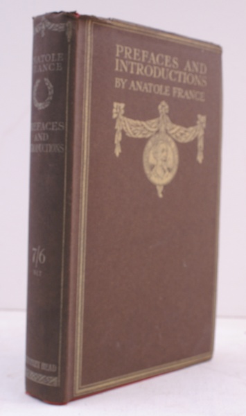 Prefaces, Introductions and other Uncollected Papers. Translated, with a Foreword …