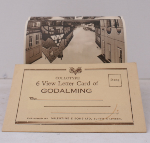 Six View Letter Card of Godalming. FINE COPY