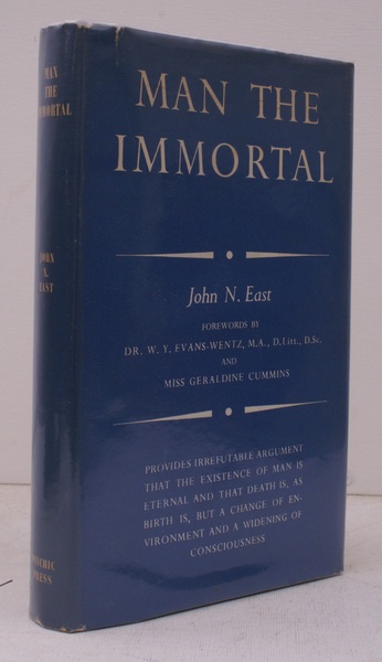 Man the Immortal. With Foreword by Evans-Wentz. Introductory Foreword by …