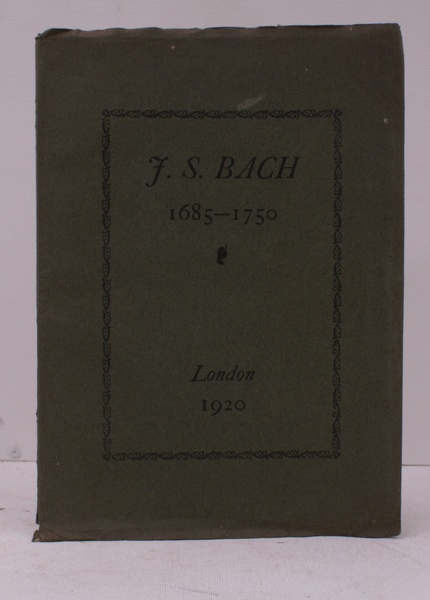 The Bach Choir. Forty-Fourth Season Bach Festival. Central Hall, Westminster. …
